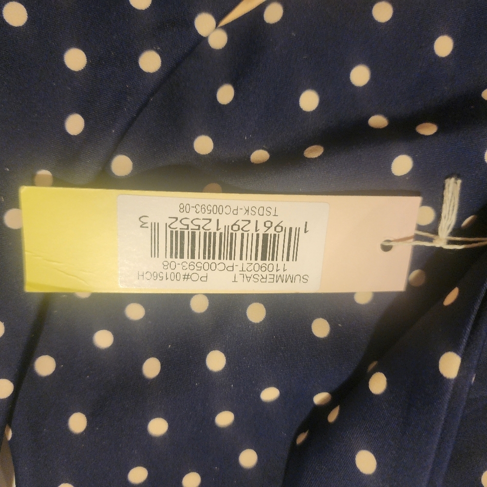 Summersalt Navy and White Polka Dot Swimsuit